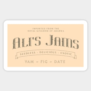 Ali's Jams Sticker